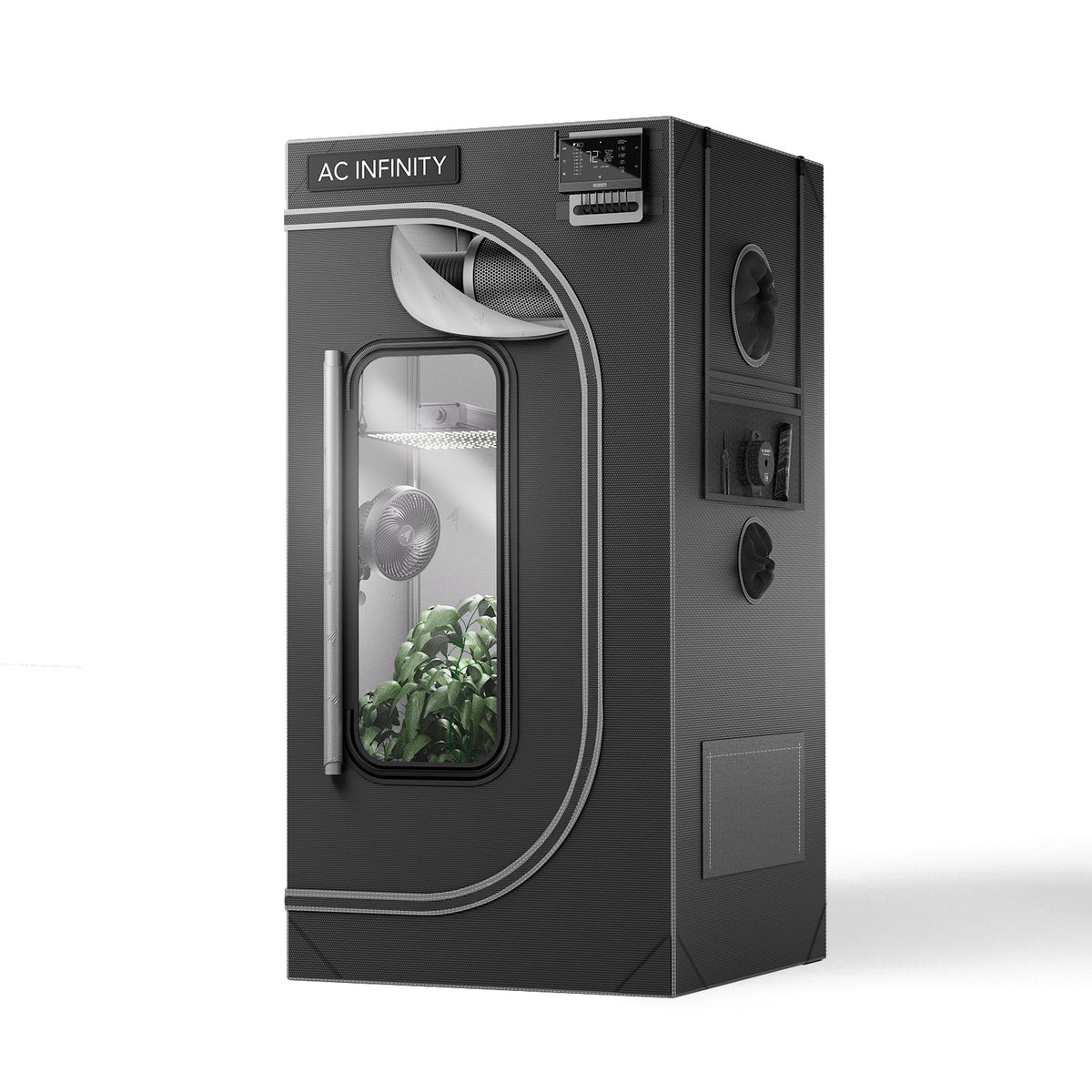 CLOUDLAB 422, Advance Grow Tent 2x2, Thickest Poles and Canvas 24" x 24" x 48"
