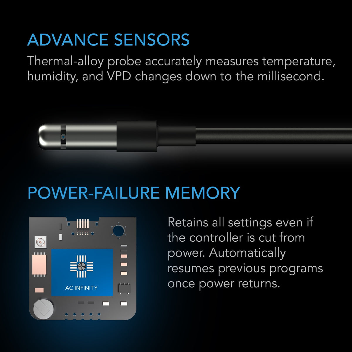 CONTROLLER 69 PRO+, Smart Climate Controller UIS 8-Port, with Temp Humidity VPD Sensor