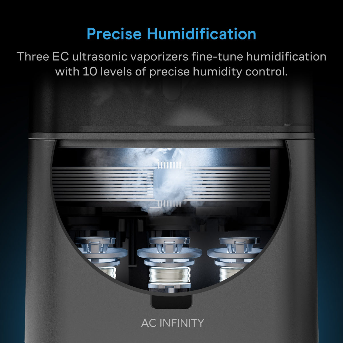 CLOUDFORGE T7, Plant Humidifier, 15L w/ Auto-Fill Valve & VPD Humidity Controls